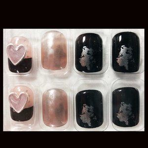 VIVO 24pcs Press on Nails Short Manicure Artificial False Fake Nails Tips #106